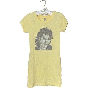 90s Yellow MJ Tee